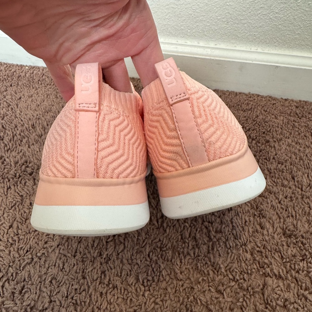Ugg Willows II Gore Trainer Pink Slip On Sneakers Size 10 NEW $138 - Picture 5 of 8
